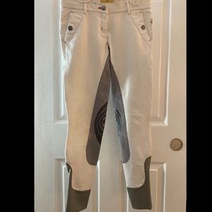 Devon Aire White Show Breeches